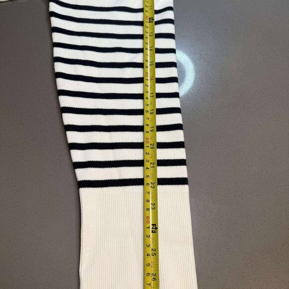 Women's MANGO Stripes Sweater - New With Tag Large-XL Size - Picture 5 of 7